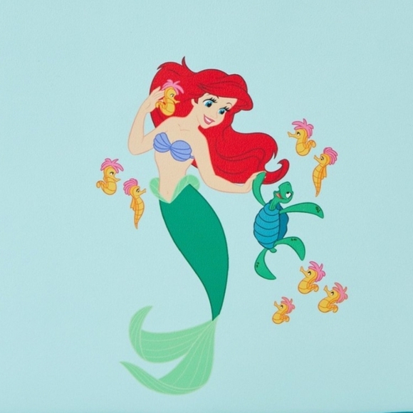 NWT Loungefly Disney The Little Mermaid Princess Lenticular Mini Backpack - Picture 7 of 11